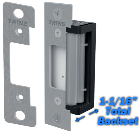 4300 electric strike image with dimensions